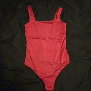 Live in the Moment Red Bodysuit